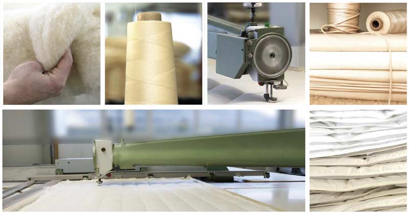 Bildcollage der Manufaktur von Sweet Dreams
