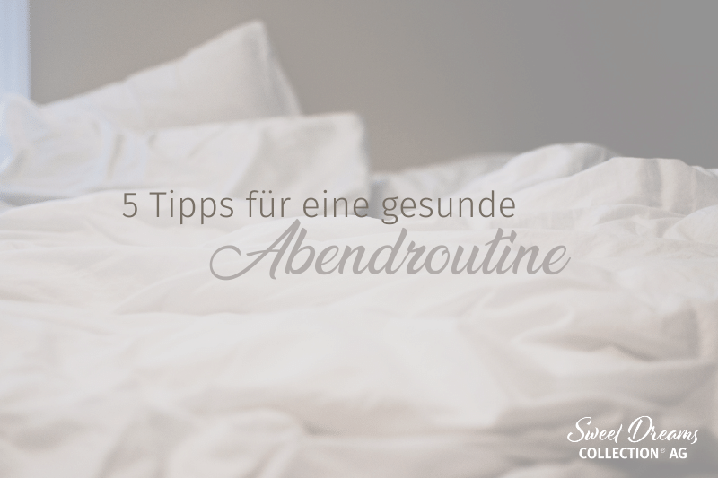 Beitragsbild Abendroutine Tipps
